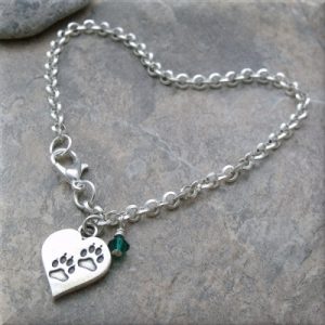 Paws In Your Heart Charm Bracelet